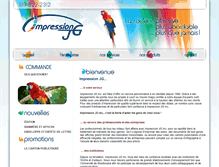 Tablet Screenshot of impressionjg.com